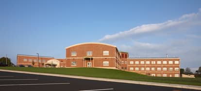 Back of building